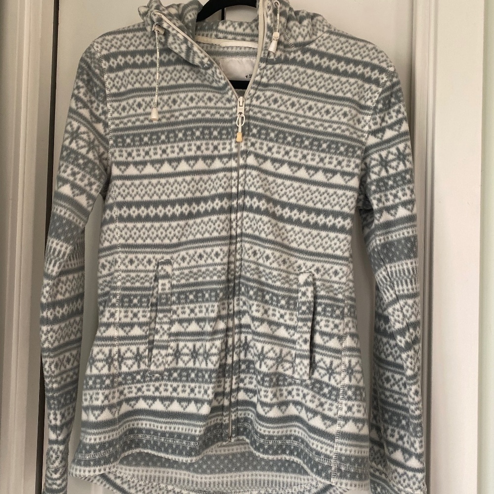 Fleece jacket, cute pattern
